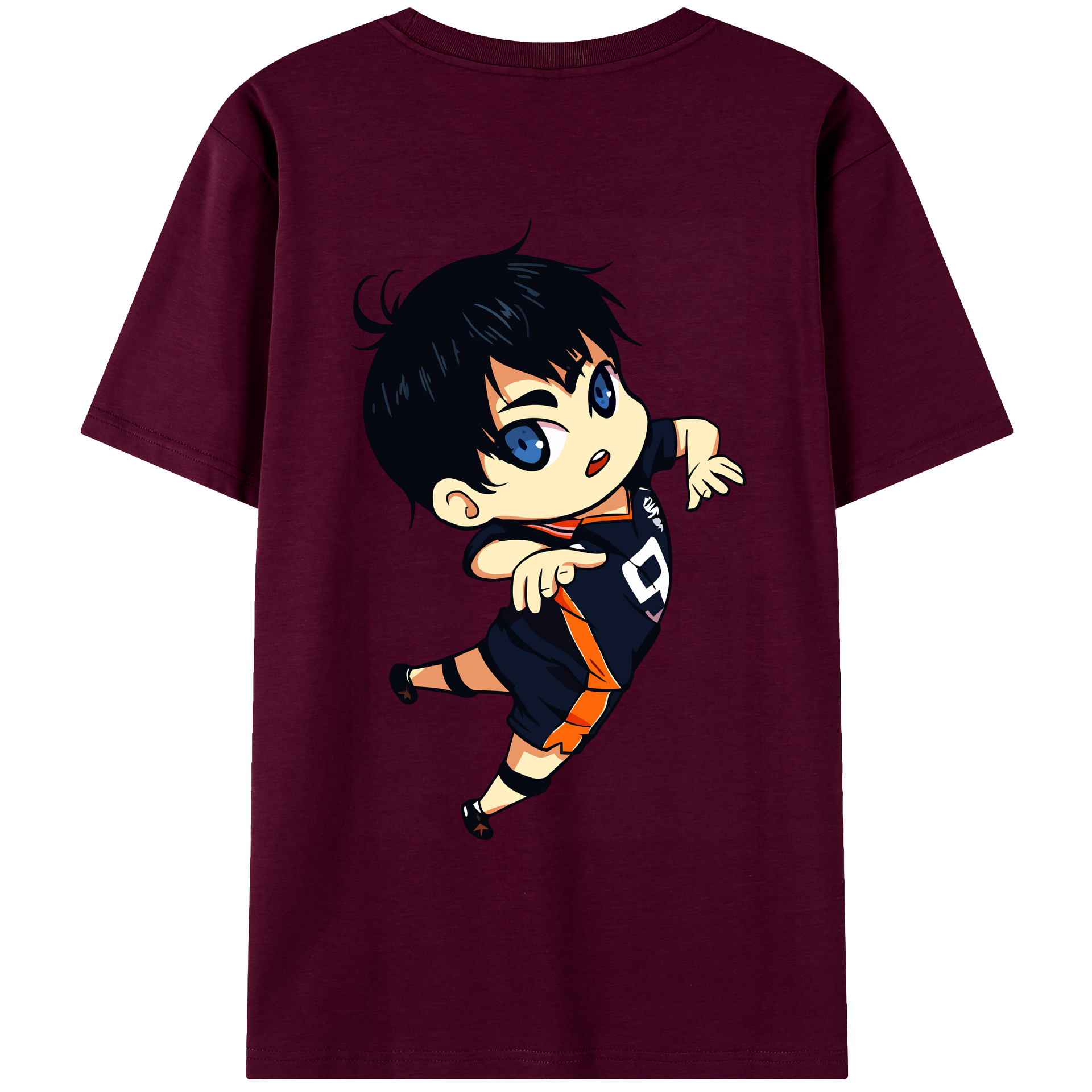 （画像用） ハイキュー!! Haikyu!! レディース半袖Tシャツ(バックプリント)